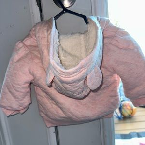 New Infant Baby Girls Fall or Winter Coat Jacket, a Carters brand, Never Worn